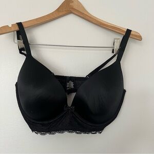 Soma enhancing shape lace longline plunge bra 36DD